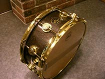 DW Solid Shell Green Sparkle&Goid Hardware 5.5*14